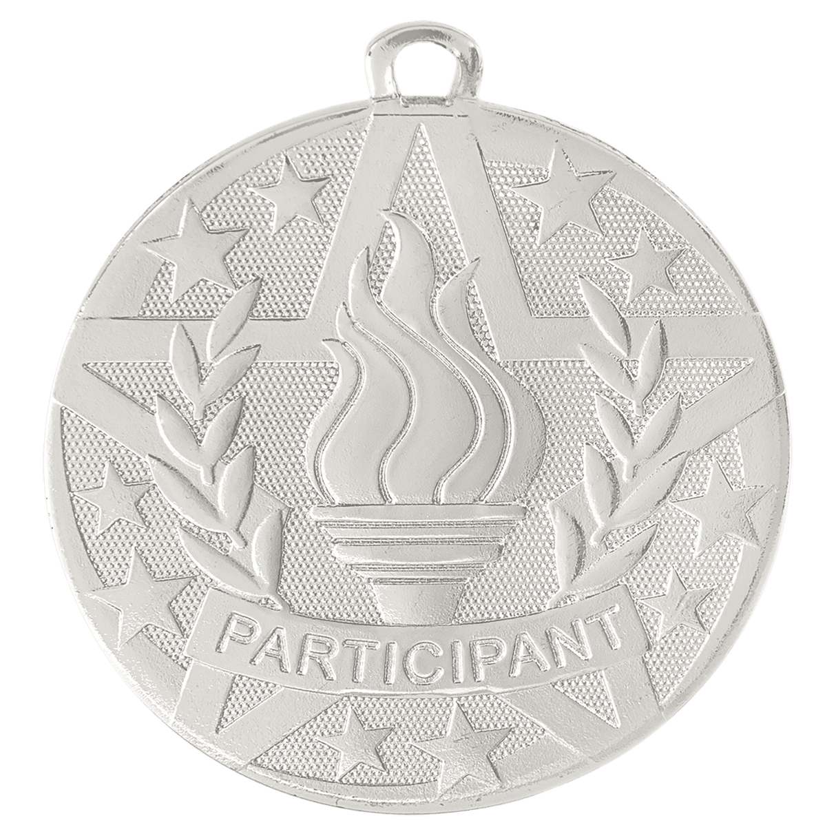 Silver 2" Superstar Participant Medal