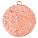 Bronze 2" Superstar Pinewood Derby Medal