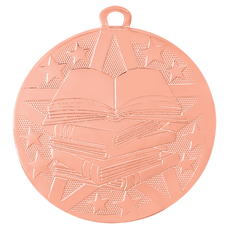 Bronze 2" Superstar Reading Medal