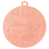 2" Superstar Reading Medal