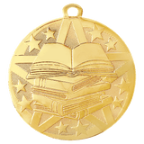2" Superstar Reading Medal