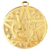 Gold 2" Superstar Science Medal