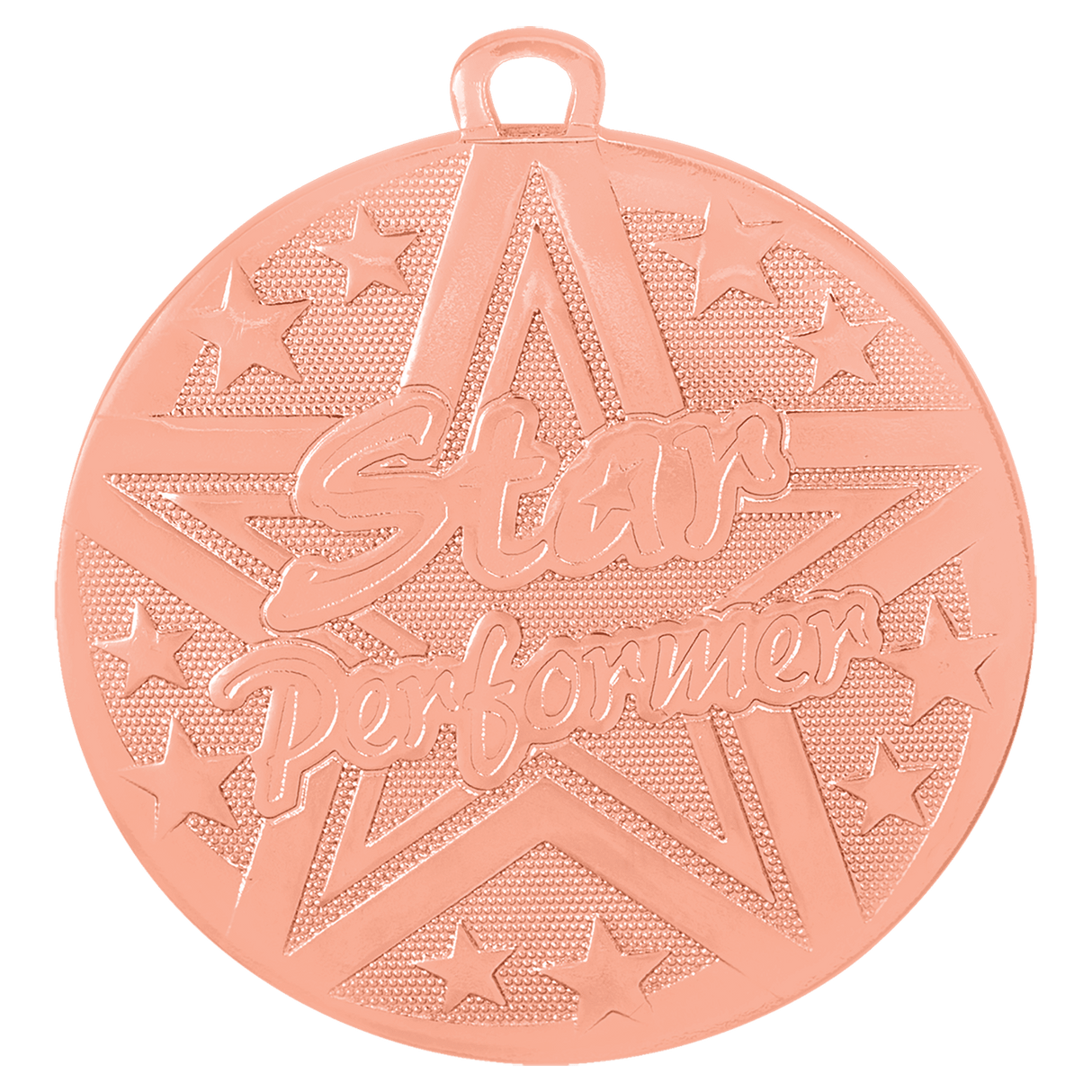 2" Superstar Star Performer Medal