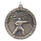 1 3/4" Martial Arts Shooting Star Medal