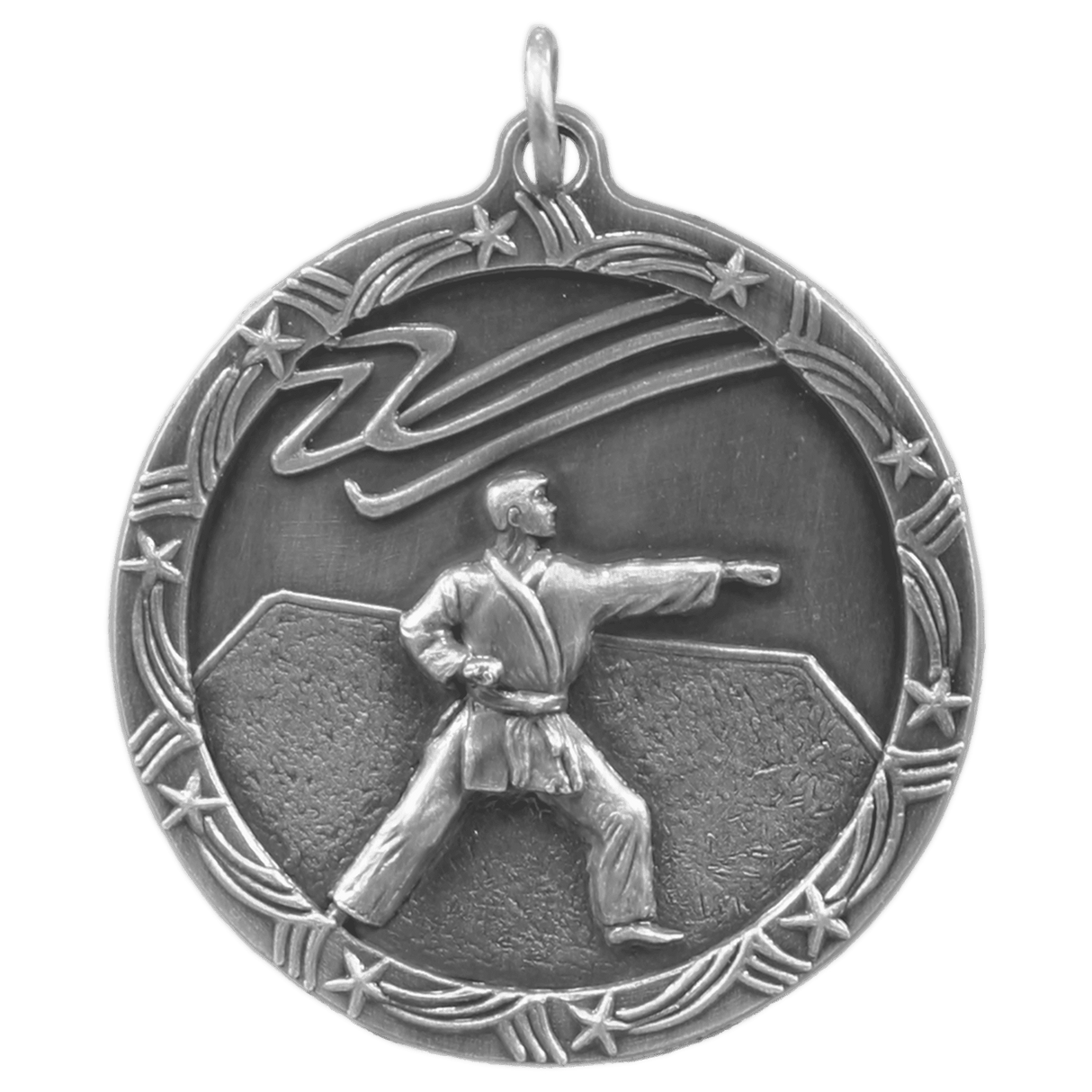 1 3/4" Martial Arts Shooting Star Medal