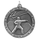 1 3/4" Martial Arts Shooting Star Medal