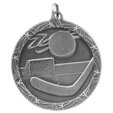 1 3/4" Hockey Shooting Star Medal