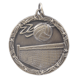1 3/4" Volleyball Shooting Star Medal