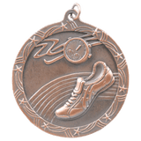 2 1/2" Track Shooting Star Medal