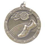 2 1/2" Track Shooting Star Medal