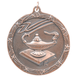 2 1/2" Lamp of Knowledge Shooting Star Medal