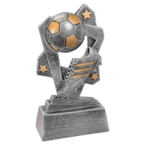 5 1/2" Soccer Triumph Resin