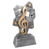 6 1/2" Music Triumph Resin