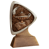 5 1/2" Lamp of Knowledge Triad Resin