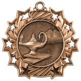 2 1/4" Graduate Ten Star Medal