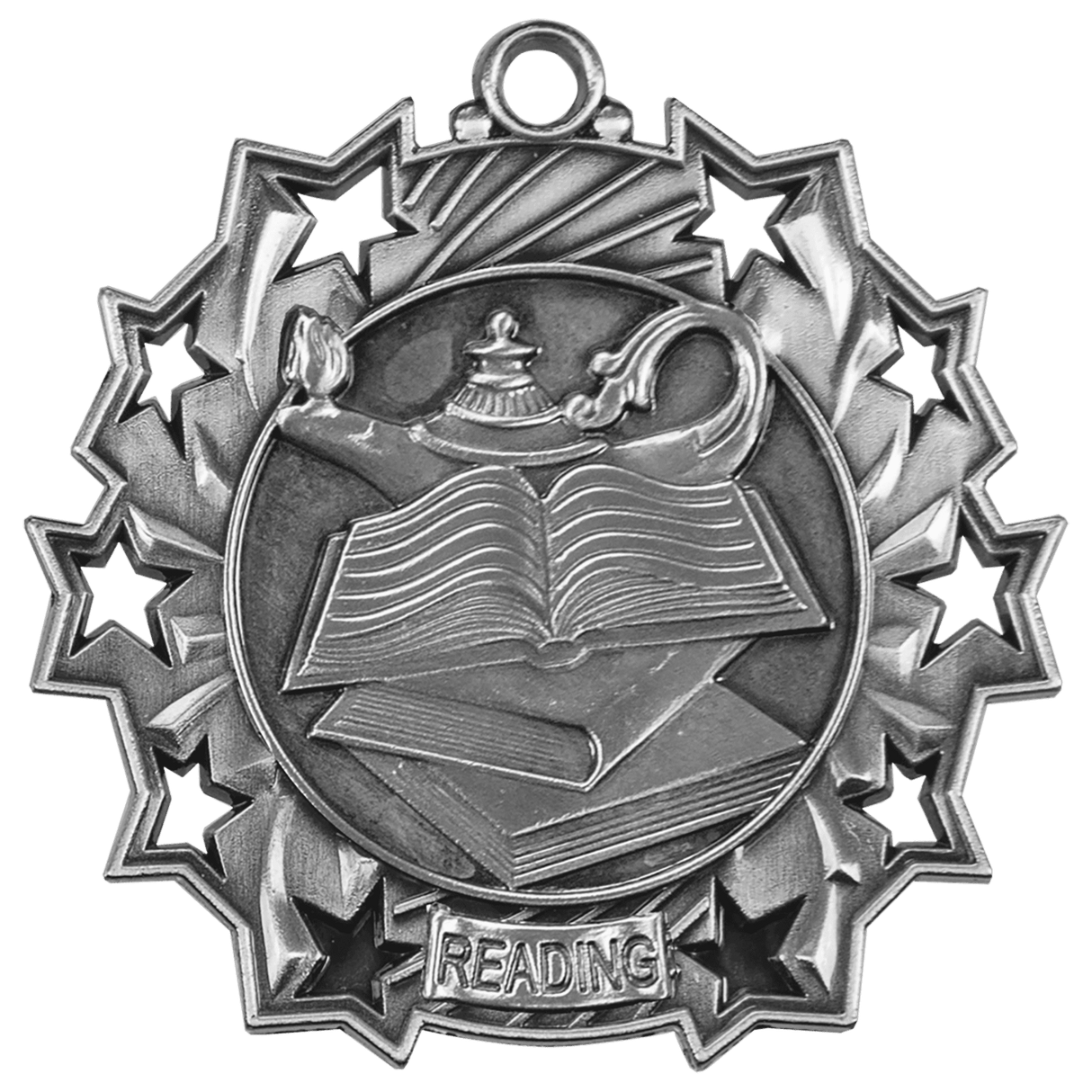 2 1/4" Reading Ten Star Medal