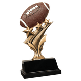 5 1/2" Football Tri Star Resin
