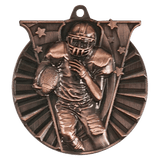 2" Football Victory Medal