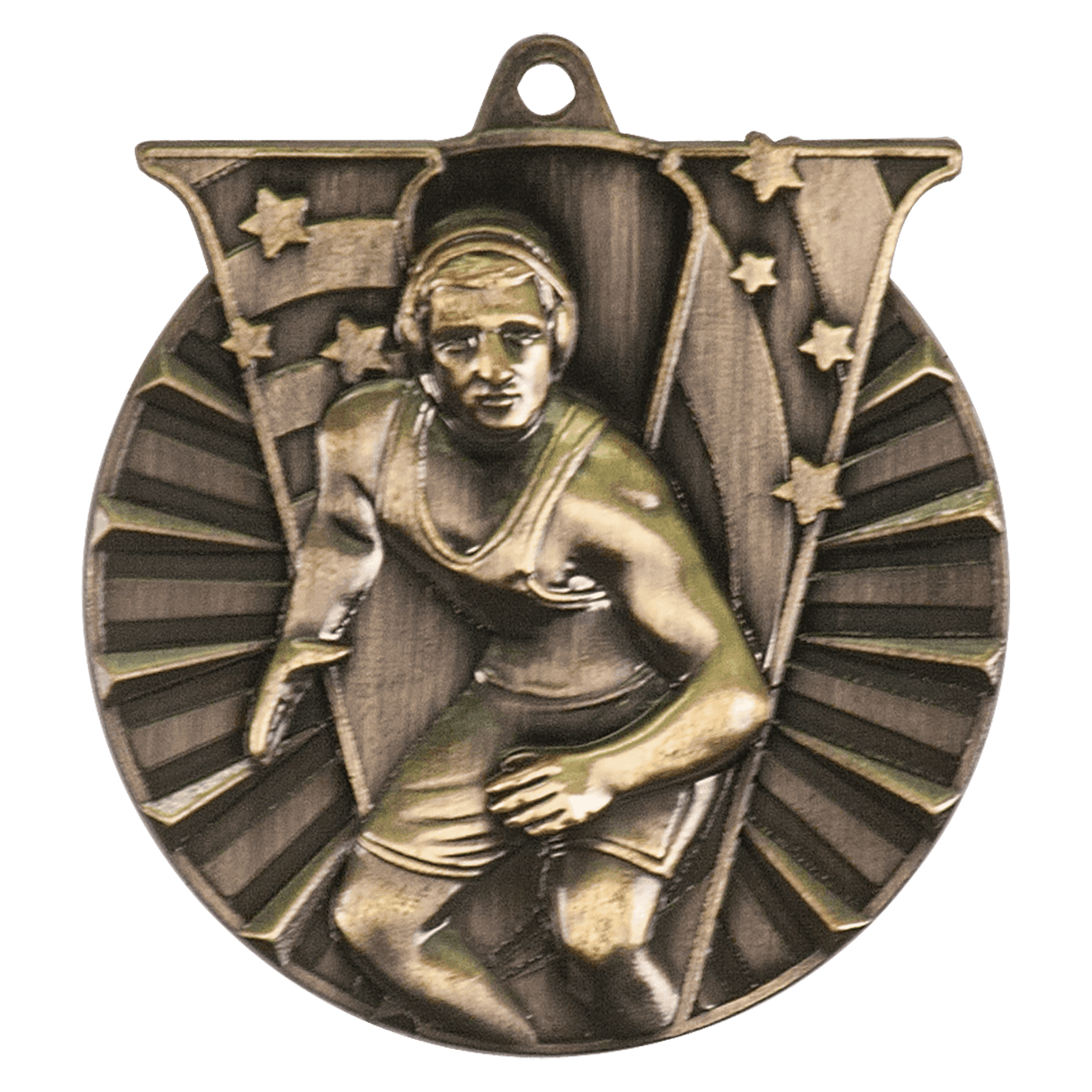 2" Wrestling Victory Medal
