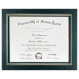 13 1/4" x 10 3/4" Black Certificate Holder