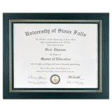 13 1/4" x 10 3/4" Black Certificate Holder