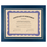 13 1/4" x 10 3/4" Blue Certificate Holder